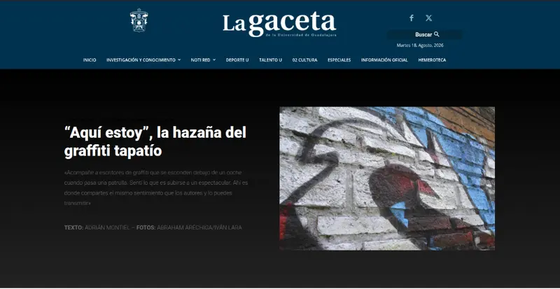 “Aquí estoy”, la hazaña del graffiti tapatío